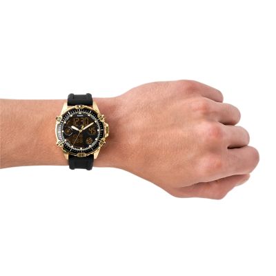 Fossil analog hot sale digital