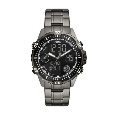 Fossil analog hot sale digital