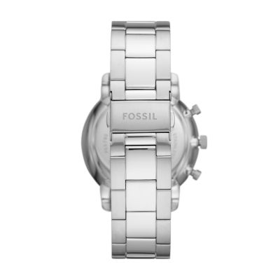 Sterling silver fossil clearance watch