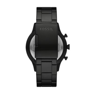 Relógio Masculino Cinza Fossil FS5711/1AN Cronógrafo Com Calendário Mensal  - Relógio Masculino Fossil FS5711/1AN Grafite Com Cronógrafo e Calendário  Mensal - FOSSIL