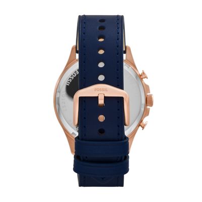 Fossil sales navy blue