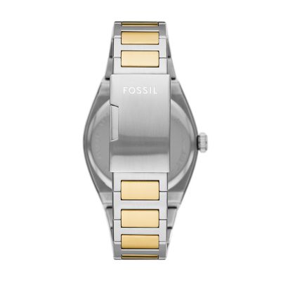 Fossil] 腕時計 EVERETT 3 HAND FS5823 メンズ ゴールド-