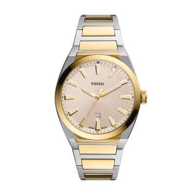 Men's Gold Tone Watches: Shop Gold Tone Watches Men's Collection - Fossil