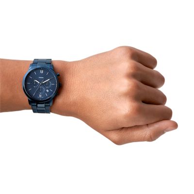 Fossil watches hot sale blue colour