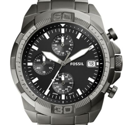 Men's Steel Watches: Shop Stainless Steel Watches for Men - Fossil