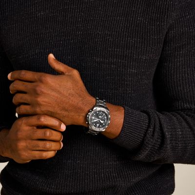 Men's Steel Watches: Shop Stainless Steel Watches for Men - Fossil