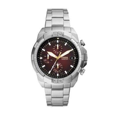 Fossil Men's Bronson Chronograph Stainless Steel Watch