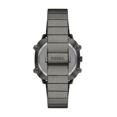 Uhr Retro Analog-Digital Edelstahl - FS5890 - Fossil