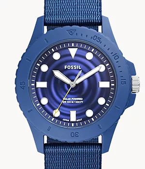 Reloj solar FB-01 de #tide ocean material® de color azul