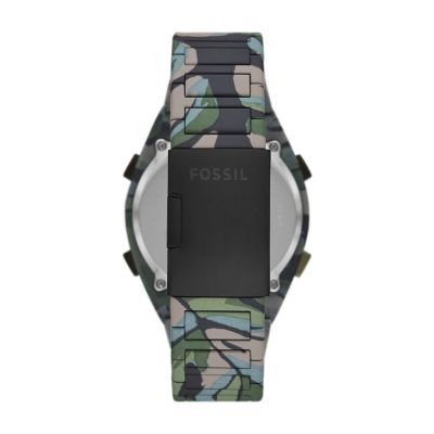 Fossil 2025 camouflage watch