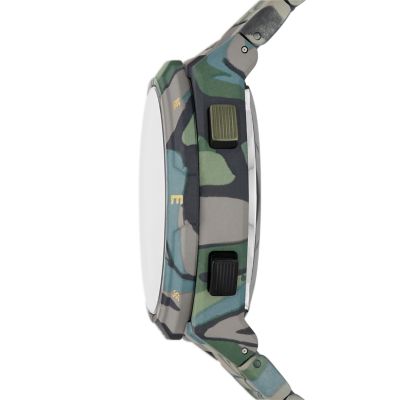 Digital camo clearance watch