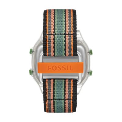 Fossil black 2025 digital watches