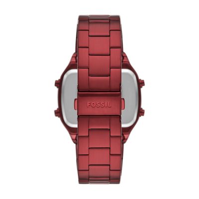 Fossil discount retro watch