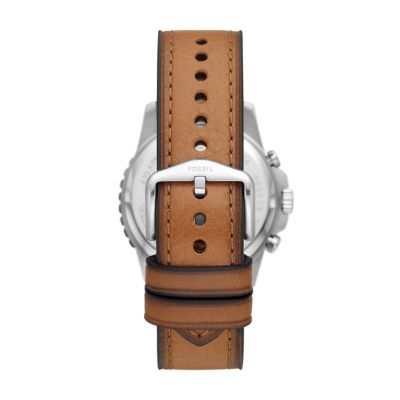 Fossil leather sales