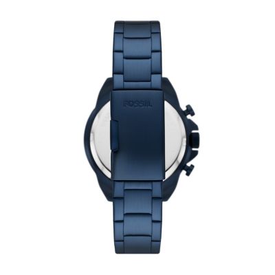 Chronograph Steel Navy Bronson Watch Stainless