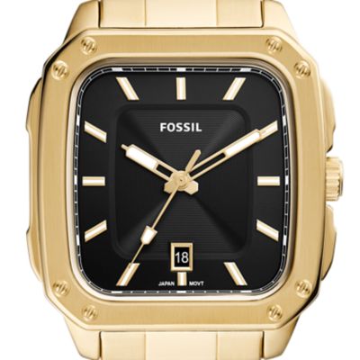 Gold-tone watches for Men: Shop for men's watches - Fossil