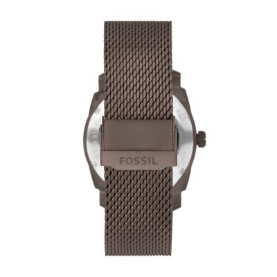 Fossil mesh watch sale