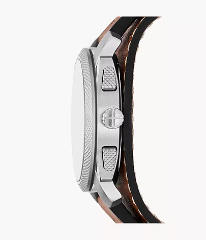 Machine Chronograph Tan LiteHide™ Leather Watch - FS5962 - Fossil