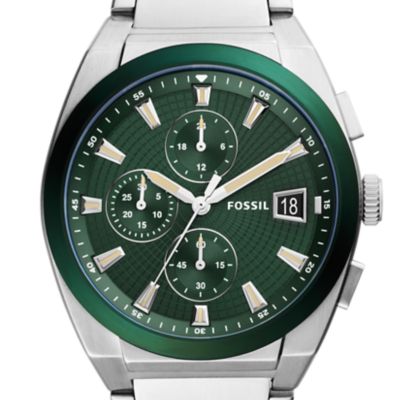 Montre Everett chronographe en acier inoxydable
