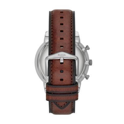 Neutra Chronograph Medium Brown LiteHide™ Leather Watch - FS5982