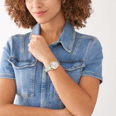 His and hers matching best sale fossil watches