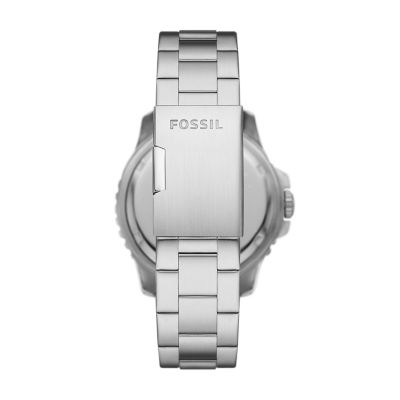Watch Fossil GMT FS5991 - Fossil Stainless Steel Blue -