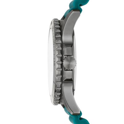 Watch Blue Fossil - FS5995 Fossil Dive - Silicone Date Oasis Three-Hand