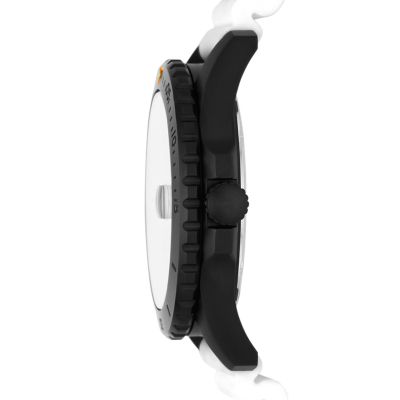 White on sale silicone watch