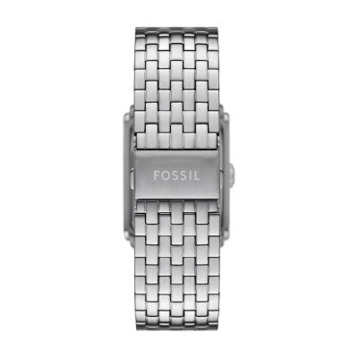 Fossil Carraway Steel Three-Hand FS6008 - - Stainless Watch