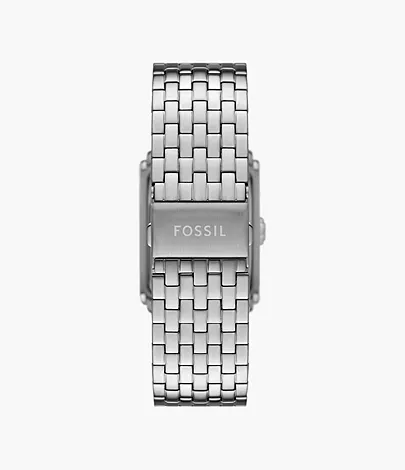 Carraway Three-Hand Stainless Steel Watch - FS6008 - Fossil