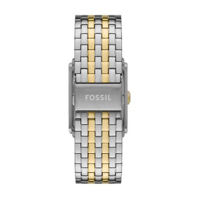Carraway Three-Hand Two-Tone Stainless Steel - Fossil Watch - FS6010