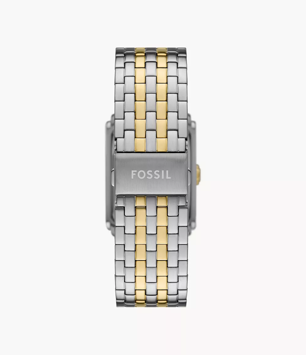 Carraway Three-Hand Two-Tone Stainless Steel Watch - FS6010 - Fossil