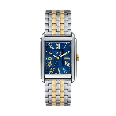 Carraway Three-Hand Two-Tone Stainless Steel Watch