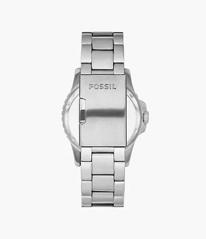 Fossil Blue Dive Three-Hand Date Stainless Steel Watch - FS6013 - Watch  Station