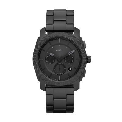 Fossil black out on sale watch