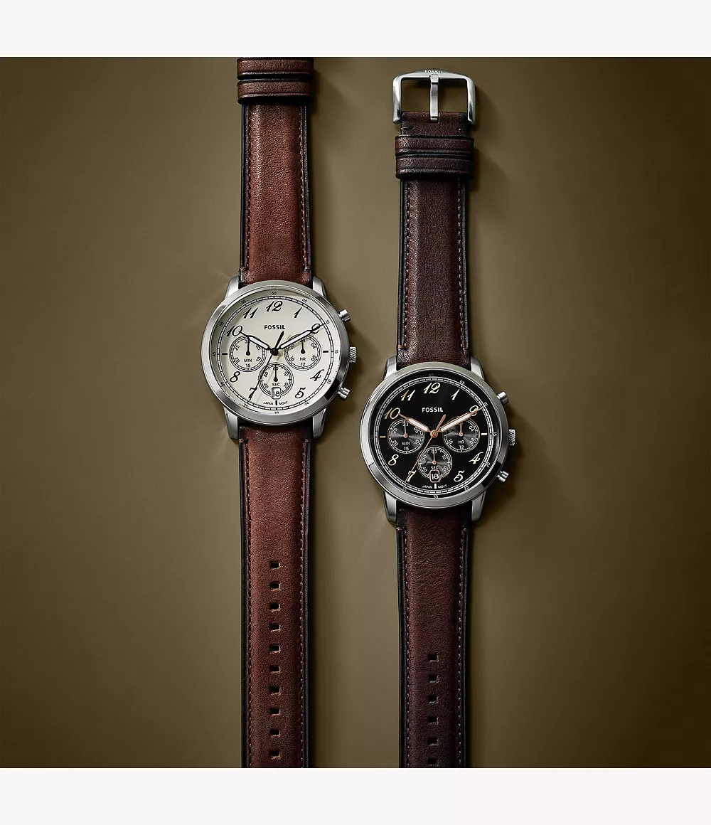 Neutra Chronograph Leather Watch