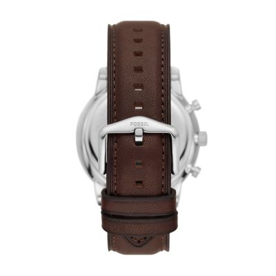 Neutra Chronograph Brown Leather Watch - FS6024 - Fossil