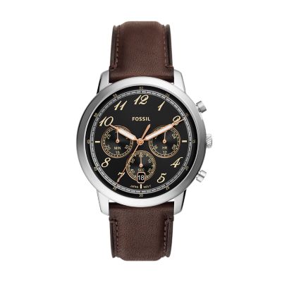 Neutra Chronograph Brown Leather Watch