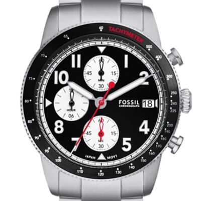 Montre Sport Tourer chronographe en acier inoxydable