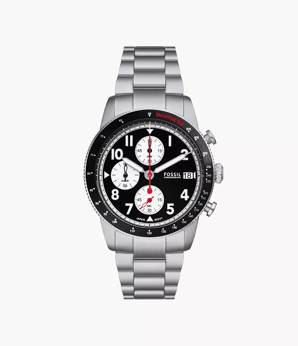 Sport Tourer Chronograph Stainless Steel Watch

