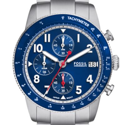 Montre Sport Tourer chronographe en acier inoxydable