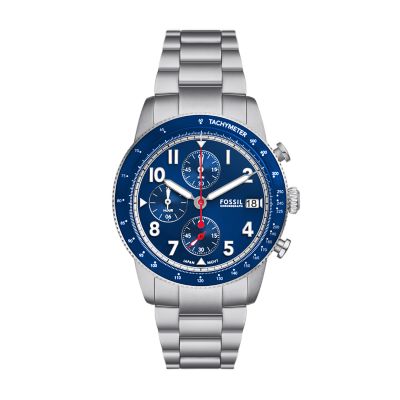 Montre Sport Tourer chronographe en acier inoxydable