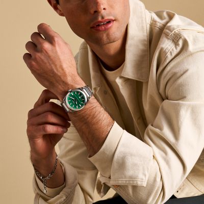 Fossil emerald green watch hotsell