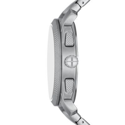 Machine Chronograph Stainless Steel Watch - FS6096 - Fossil