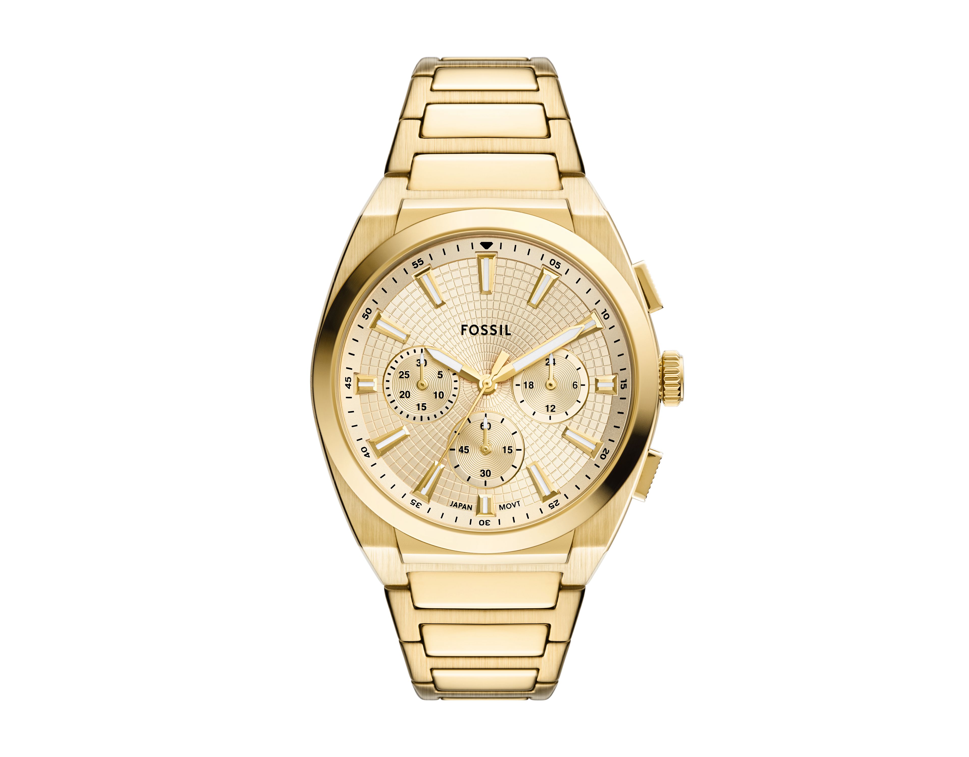 Everett 44mm Chronograph Gold-Tone Stainless Steel Watch