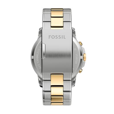 Grant Chronograph Two-Tone Stainless Steel Watch - FS6131 - Fossil