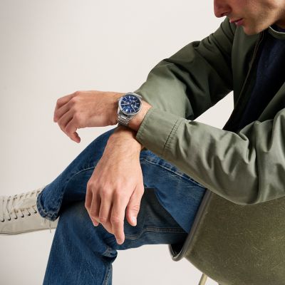 Pearson Multifunction Stainless Steel Watch