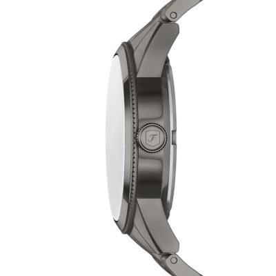 Pearson Multifunction Gunmetal Stainless Steel Watch