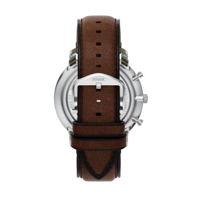 Neutra Chronograph Brown Leather Watch