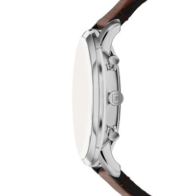 Neutra Chronograph Brown Leather Watch